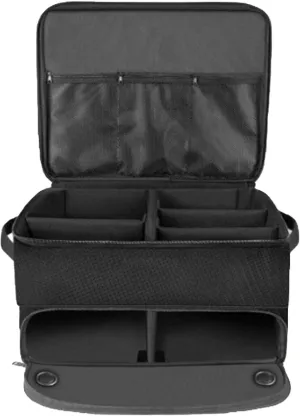 2 Layers Golf Trunk Organizer, Expanding Golf Trunk Locker Organizer, Waterproof Car Golf Bag with Ventilation Compartment