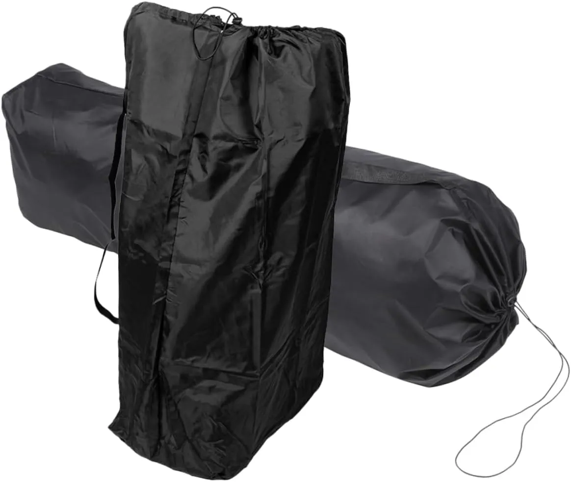 2pcs Stroller Travel Bag Storage Bag Set Duffel Car Seat Gate Check Bag Bags Sealed Big Bag Lid Air Travel Stroller Bag Luggage Stroller Bag Duffle Stroller Suitcase Cloth Black