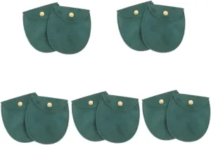 5sets Vintage Watch Bag Pocket Watch Case Retro Style Pouch Storage Case 2pcs*5
