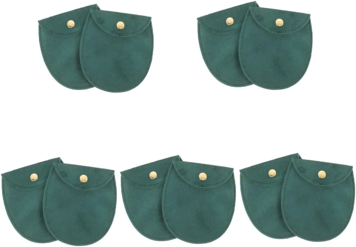 5sets Vintage Watch Bag Pocket Watch Case Retro Style Pouch Storage Case 2pcs*5