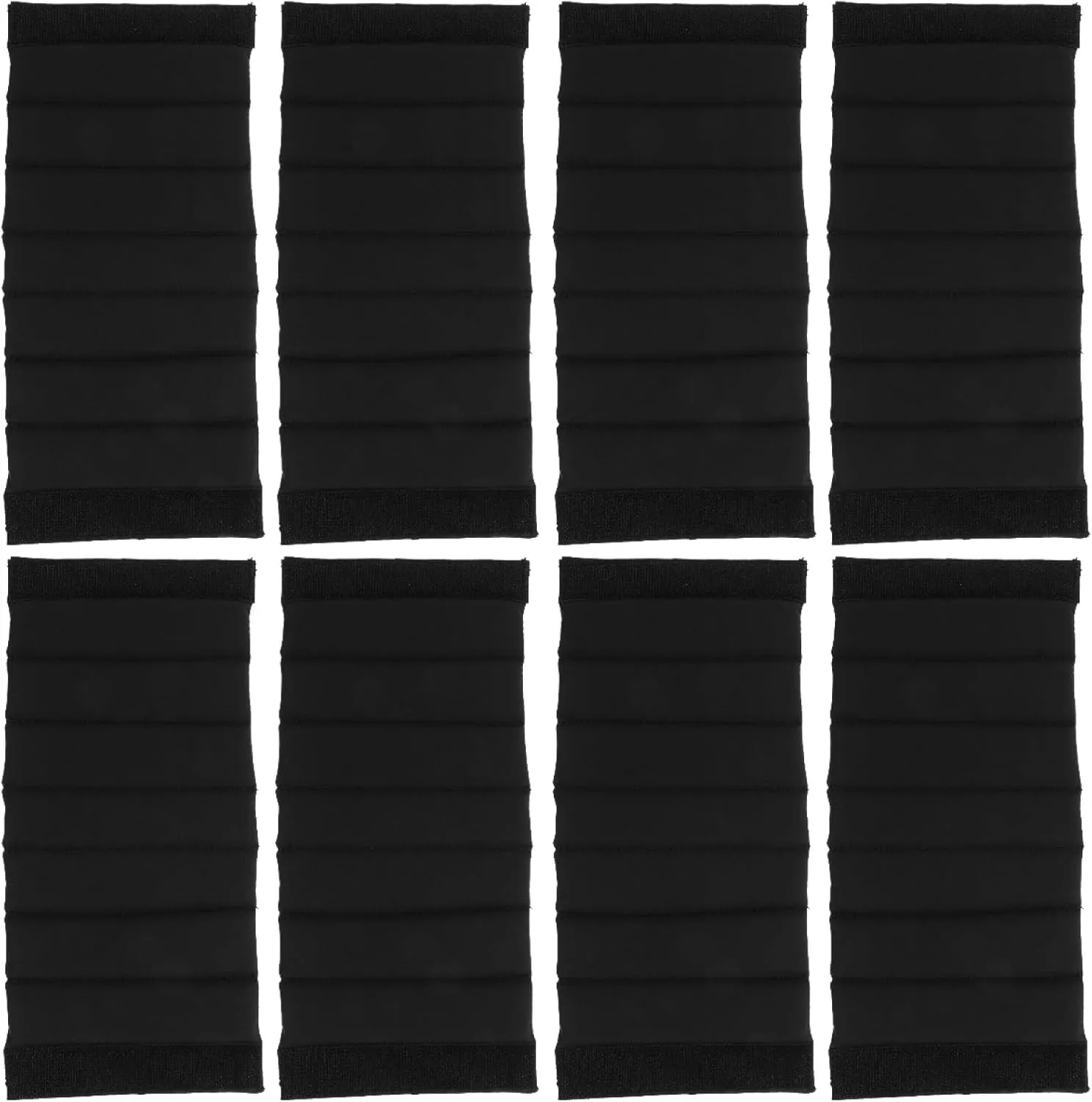 8 Pcs Camera Bag Divider Baggies Dividers Bag Divider Insert Bag Divider Organizer Insert Divider for Bag Camera Insert for Backpack Suite N Gray Suede Roller Partition Thicken, Blackx4pcs