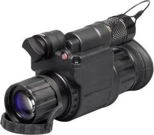 AGM Global Vision Wolf-14 NW1 – Night Vision Monocular Gen 2  P45-White Phosphor Level 1, Black