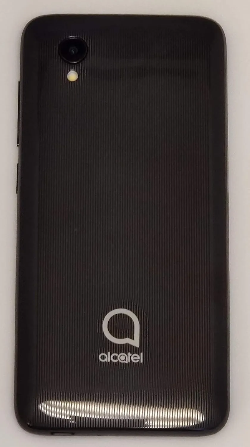 Alcatel 1 Unlocked Phone 4G LTE 5" Display 16GB Dual Camera ATT, Tmobile, Metro, Straight Talk - Black