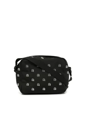 ALEXANDER WANG Mini Crystal Logo Camera Handbag - 18X12X7 CM