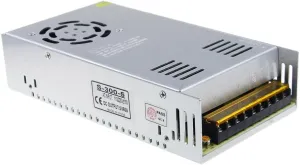 ALITOVE 5V 60A 300W Power Supply Transformer Adapter Converter AC110V/220V to DC 5V 60amp LED Driver for WS2812B WS2811 WS2801 APA102 LED Strip Pixel Light CCTV Camera Security System