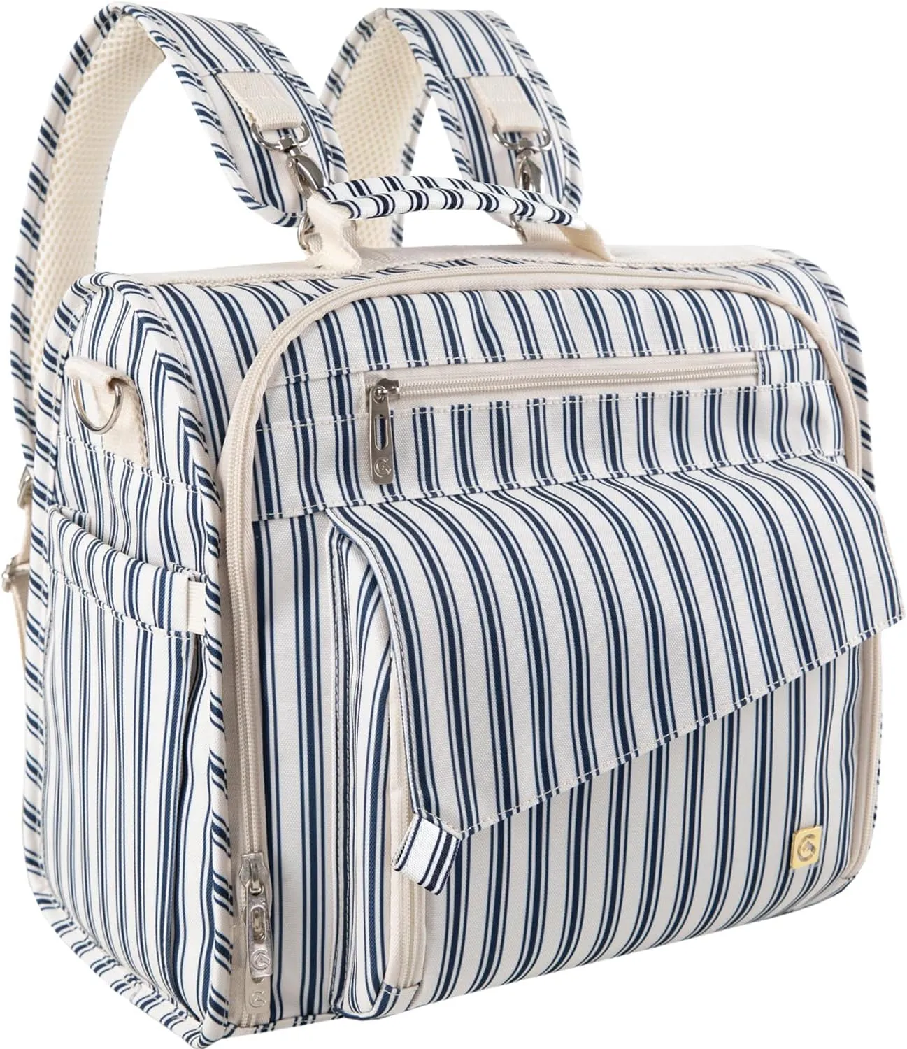 ALLCAMP Diaper Bag Large, Support Baby Stroller, Converted Into a Tote Bag