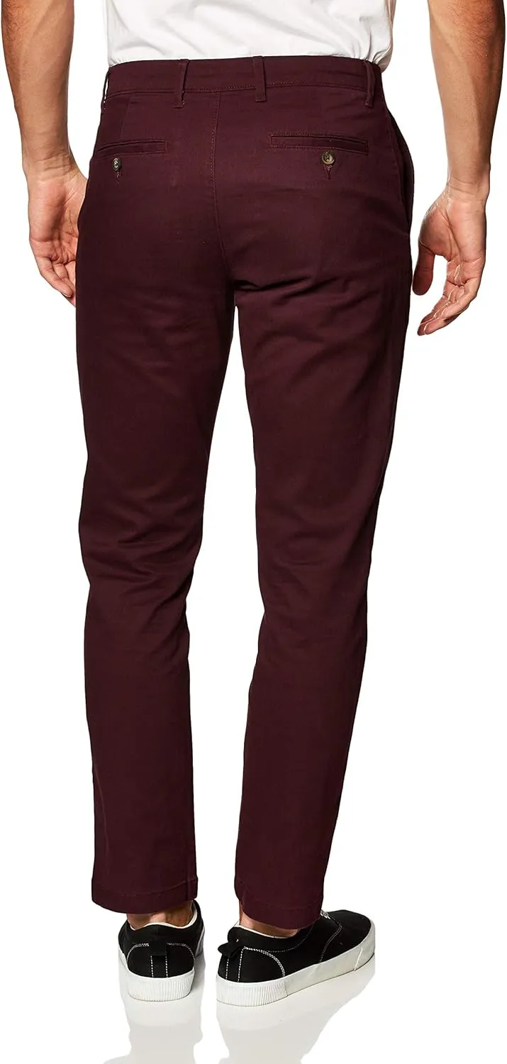 Amazon Essentials Men's Classic-Fit Casual Stretch Chino Pant
