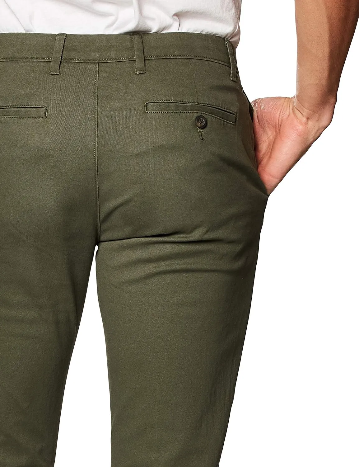 Amazon Essentials Men's Classic-Fit Casual Stretch Chino Pant