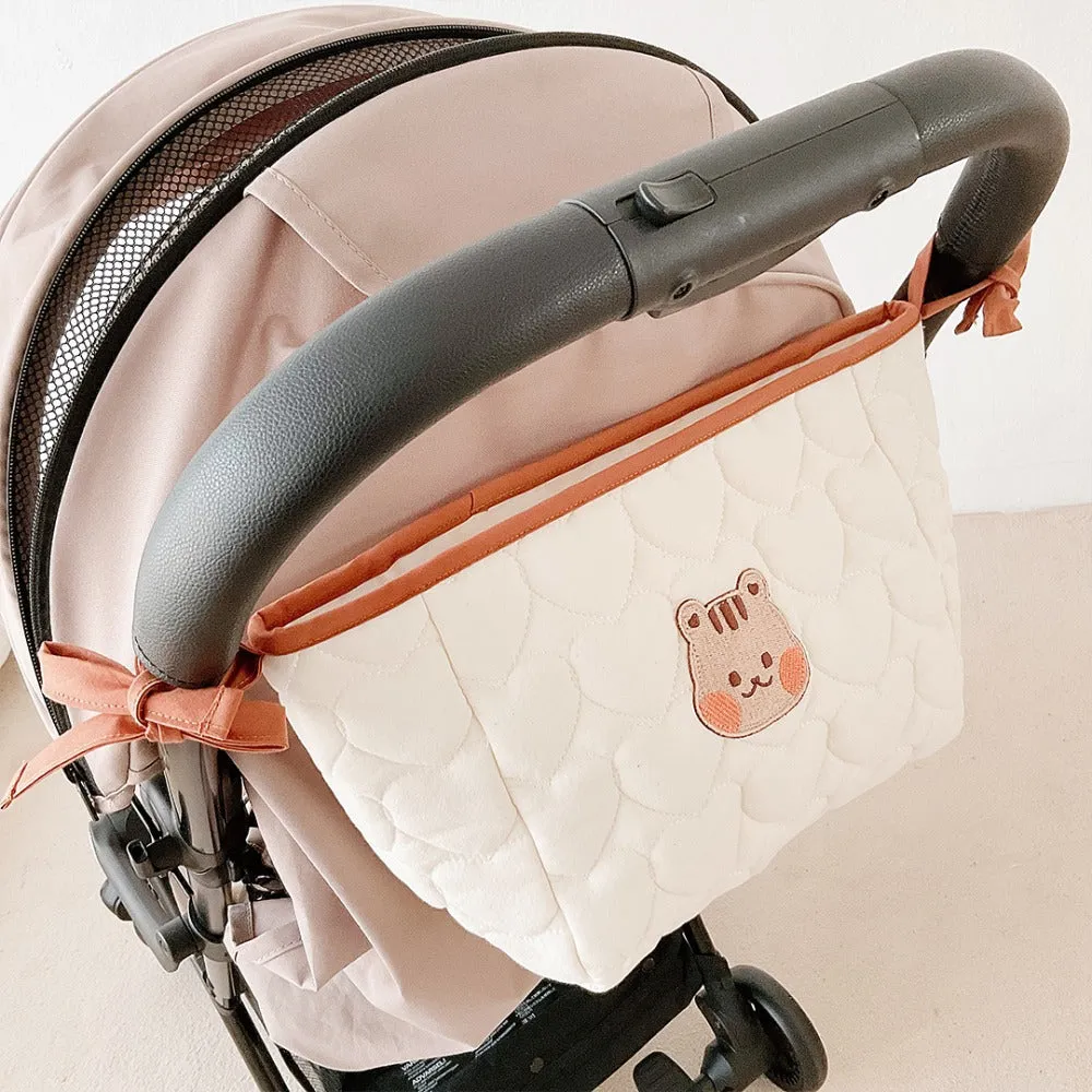 ANYMOM Mommy Diaper Bag Rabbit Design Stroller Bag Maternity Organizer Open Storage Bag for Mommy