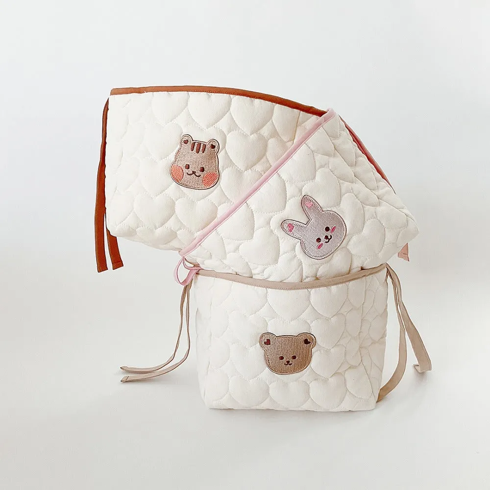 ANYMOM Mommy Diaper Bag Rabbit Design Stroller Bag Maternity Organizer Open Storage Bag for Mommy