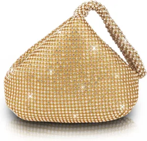 AOYUNHUI Hand Bags Purses for Women Rhinestone Bag Clutch Purses Party Wedding