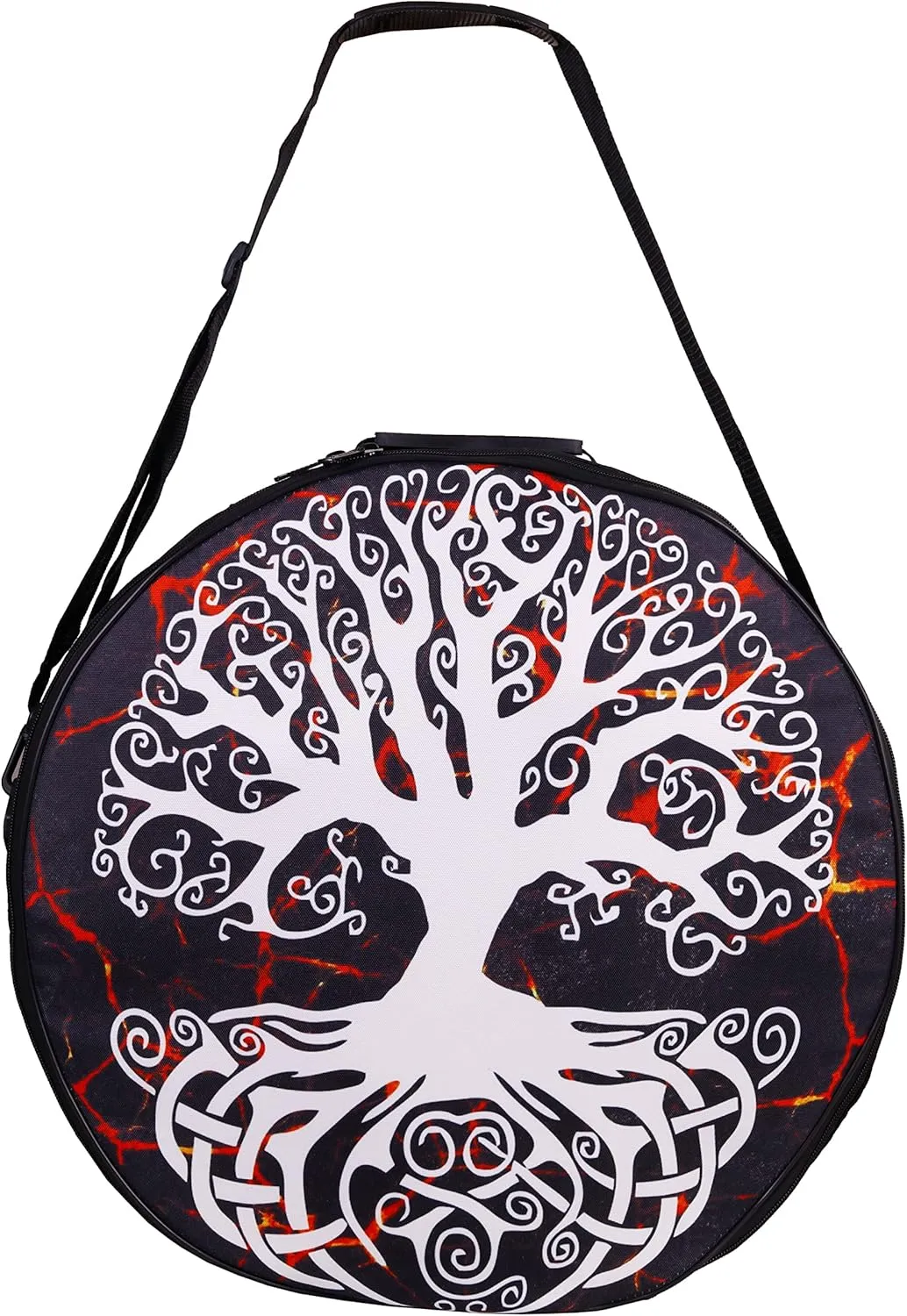ARAW Shamanic Drums Bag, Bodhran Drum Bag, Handmade Frame Drum Bag, Hand Drum Protection (18 Inches X 3 Inches)