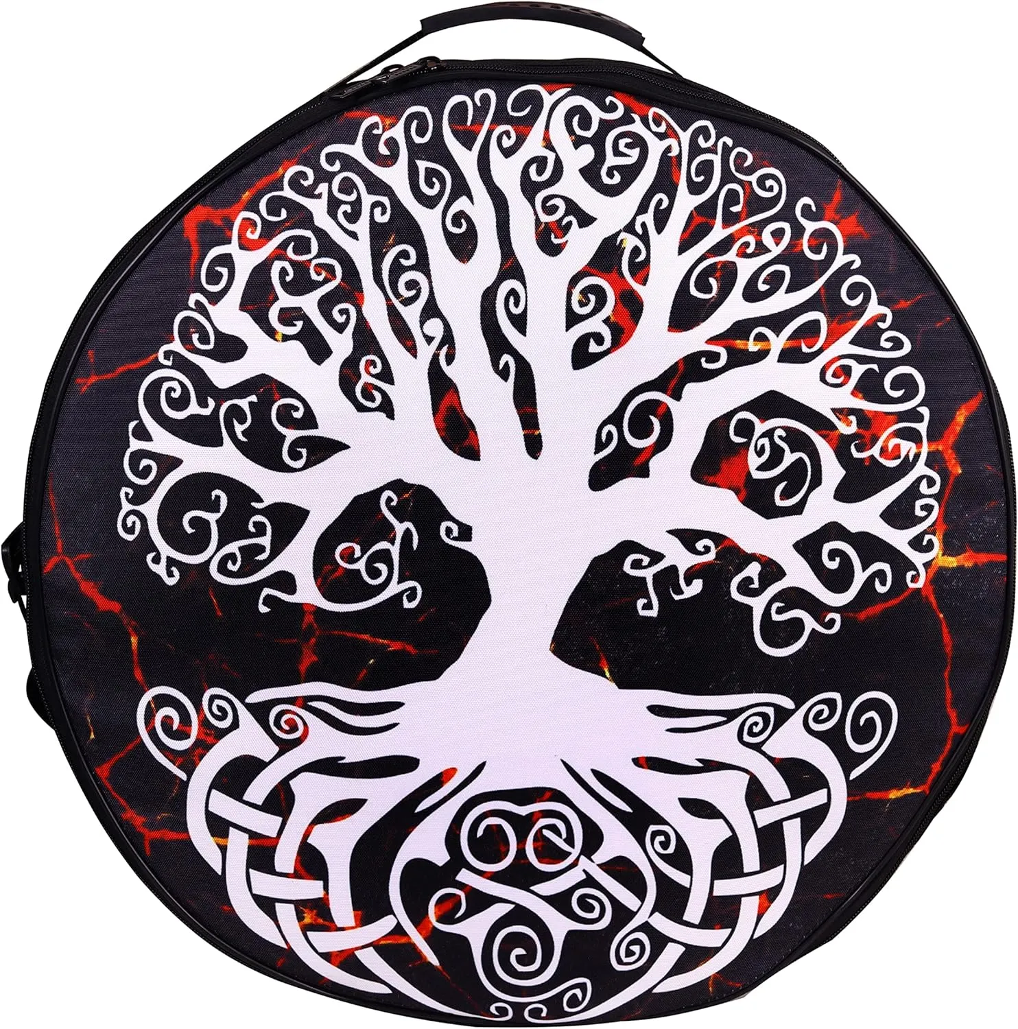 ARAW Shamanic Drums Bag, Bodhran Drum Bag, Handmade Frame Drum Bag, Hand Drum Protection (18 Inches X 3 Inches)