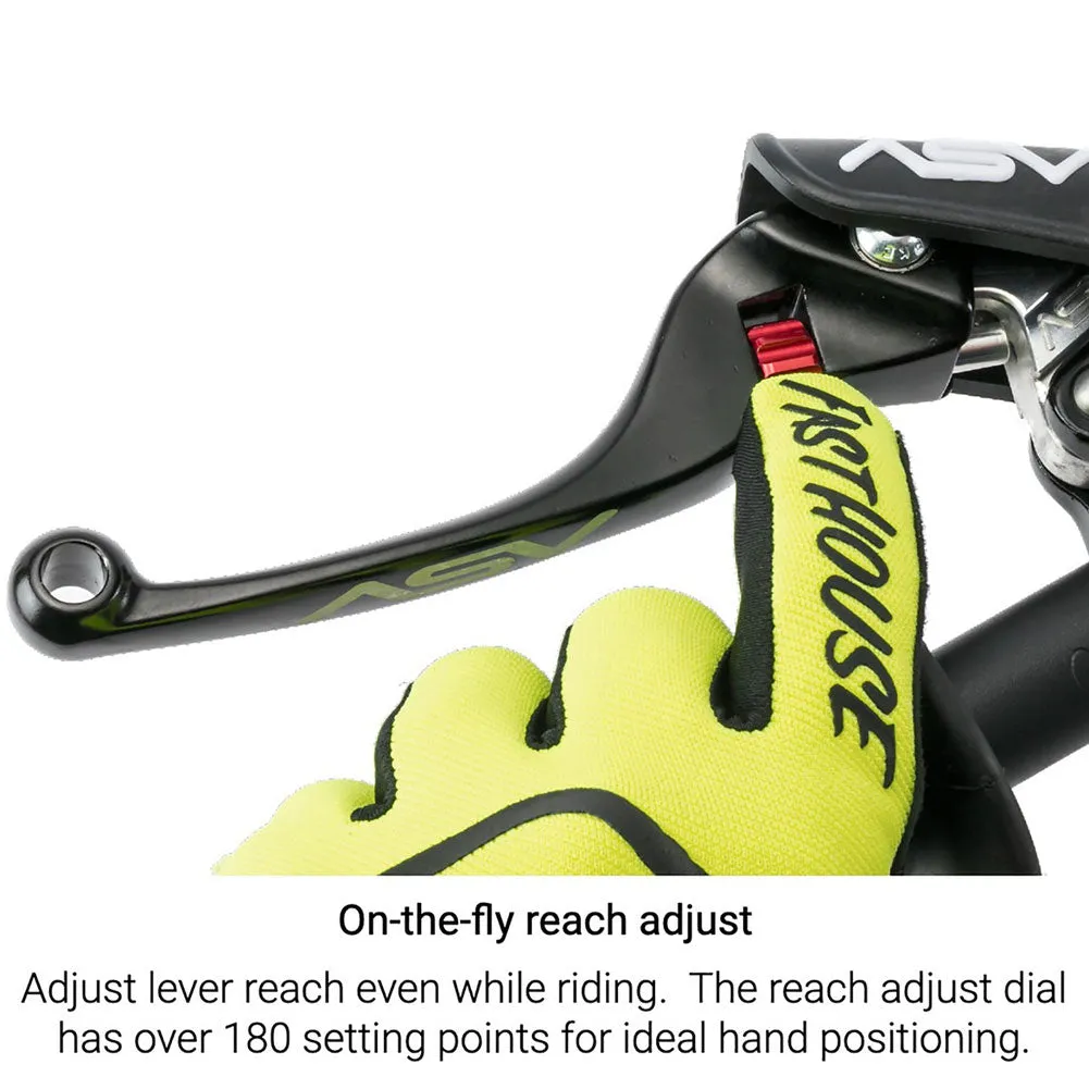 ASV F4 Series Shorty Clutch Lever Black