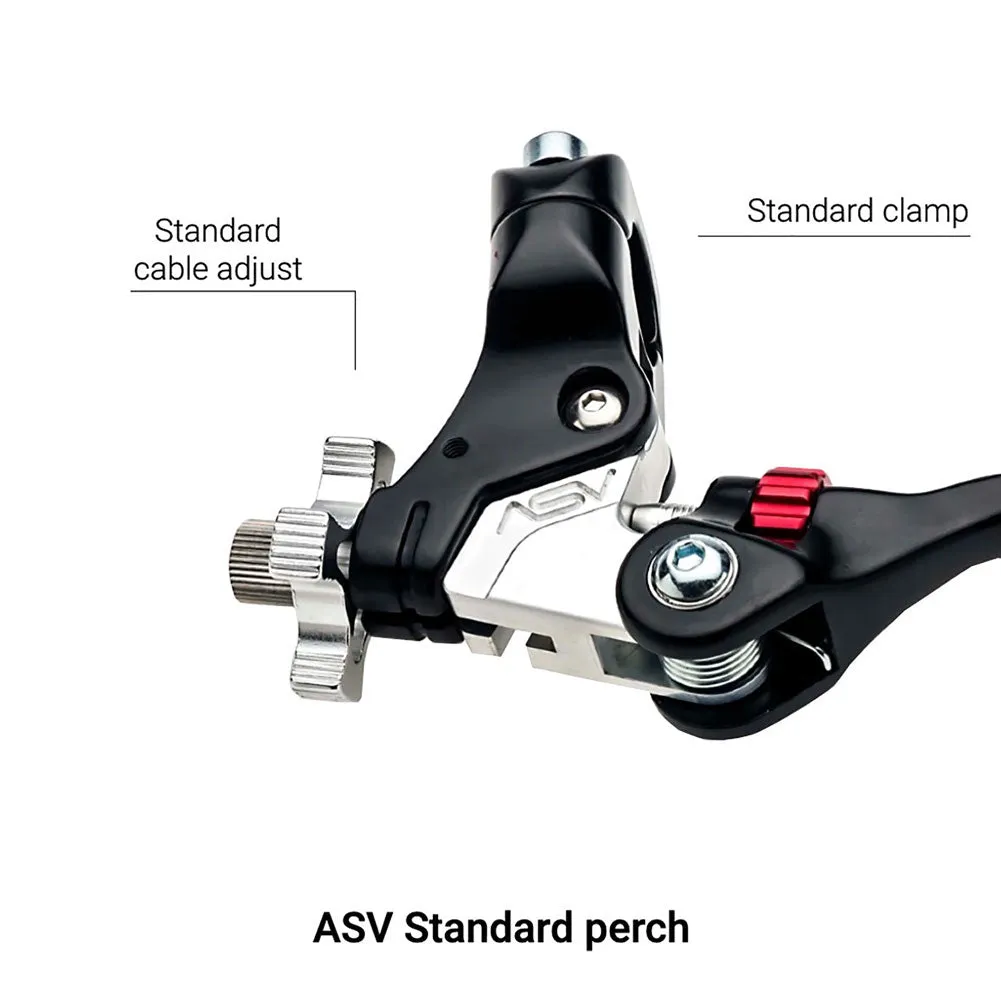 ASV F4 Series Shorty Clutch Lever Black