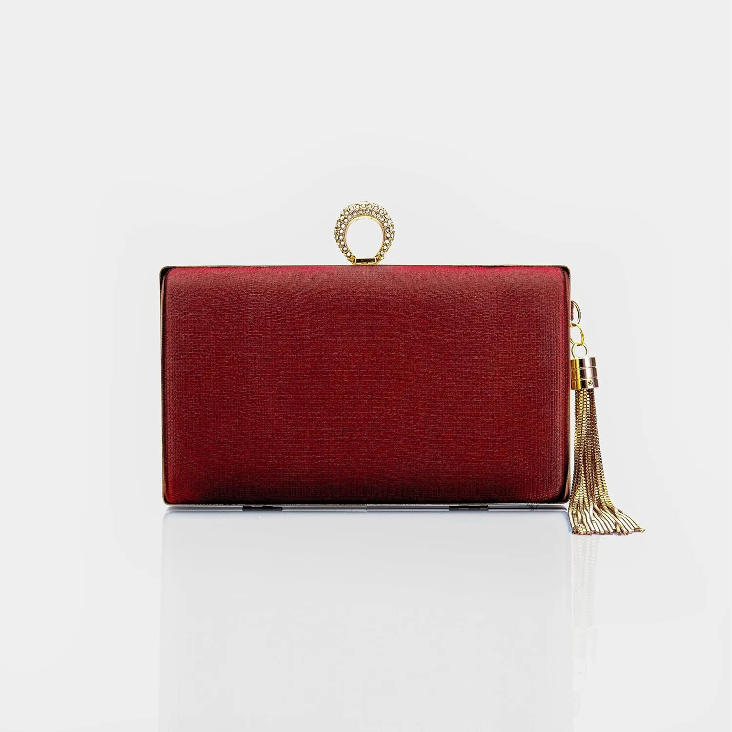 BABEYOND Clutch Purses for Women - Evening Bag Tassel Pendant Clutch for Bride Party Prom Wedding