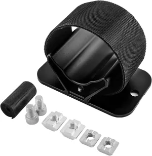 Bicycle Rear Wheel Mount Rack, Lightweight Aluminum Holder, Safe Car Transport for Road and Mountain Bikes, Quick Setup