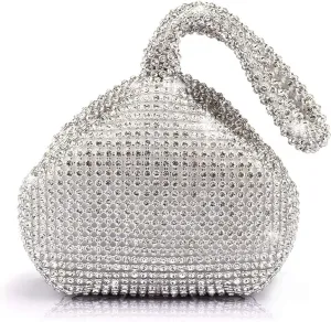 Black Shoulder Bag for Women Small Bag with silk scarf Shoulder Hobo Handbag Fashionable Evening Clutch Purse