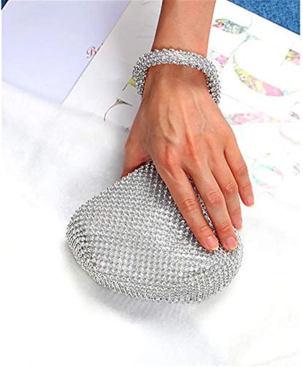 Black Shoulder Bag for Women Small Bag with silk scarf Shoulder Hobo Handbag Fashionable Evening Clutch Purse