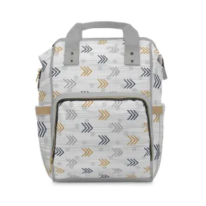 Blue Arrow Diaper Backpack