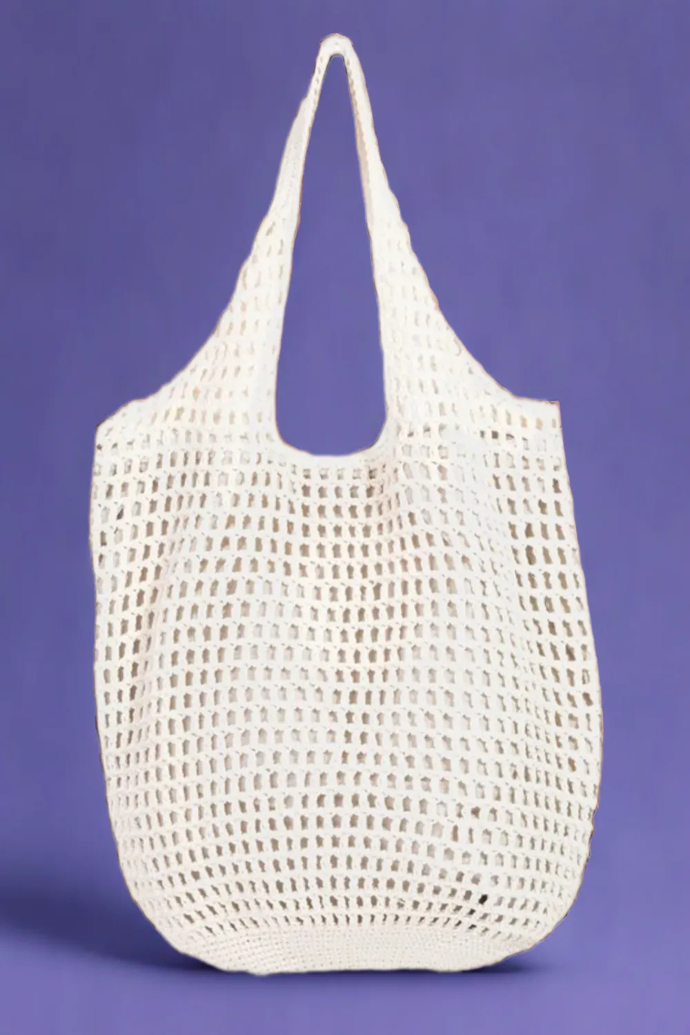 Braided Mesh Hobo Shoulder Tote Bag