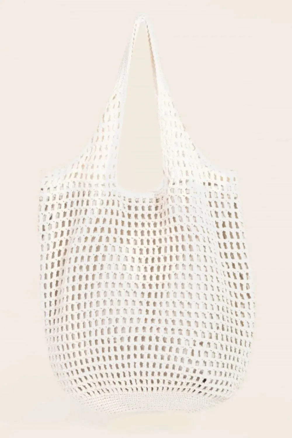 Braided Mesh Hobo Shoulder Tote Bag