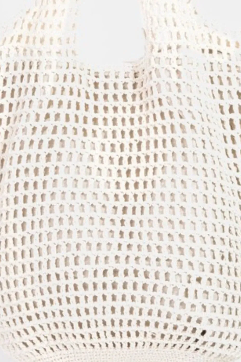Braided Mesh Hobo Shoulder Tote Bag