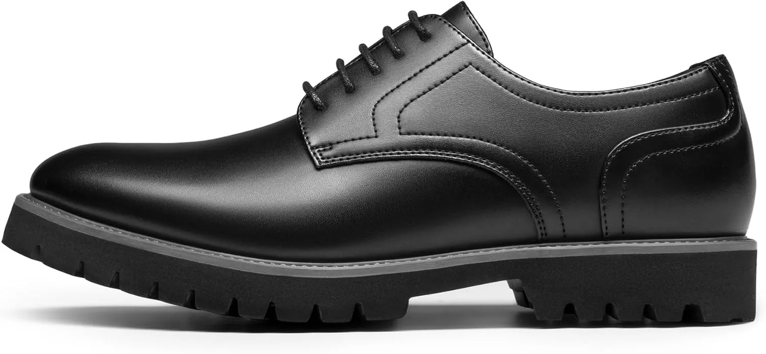 Bruno Marc Men's Dress Shoes Formal Classic Lace-up Oxfords