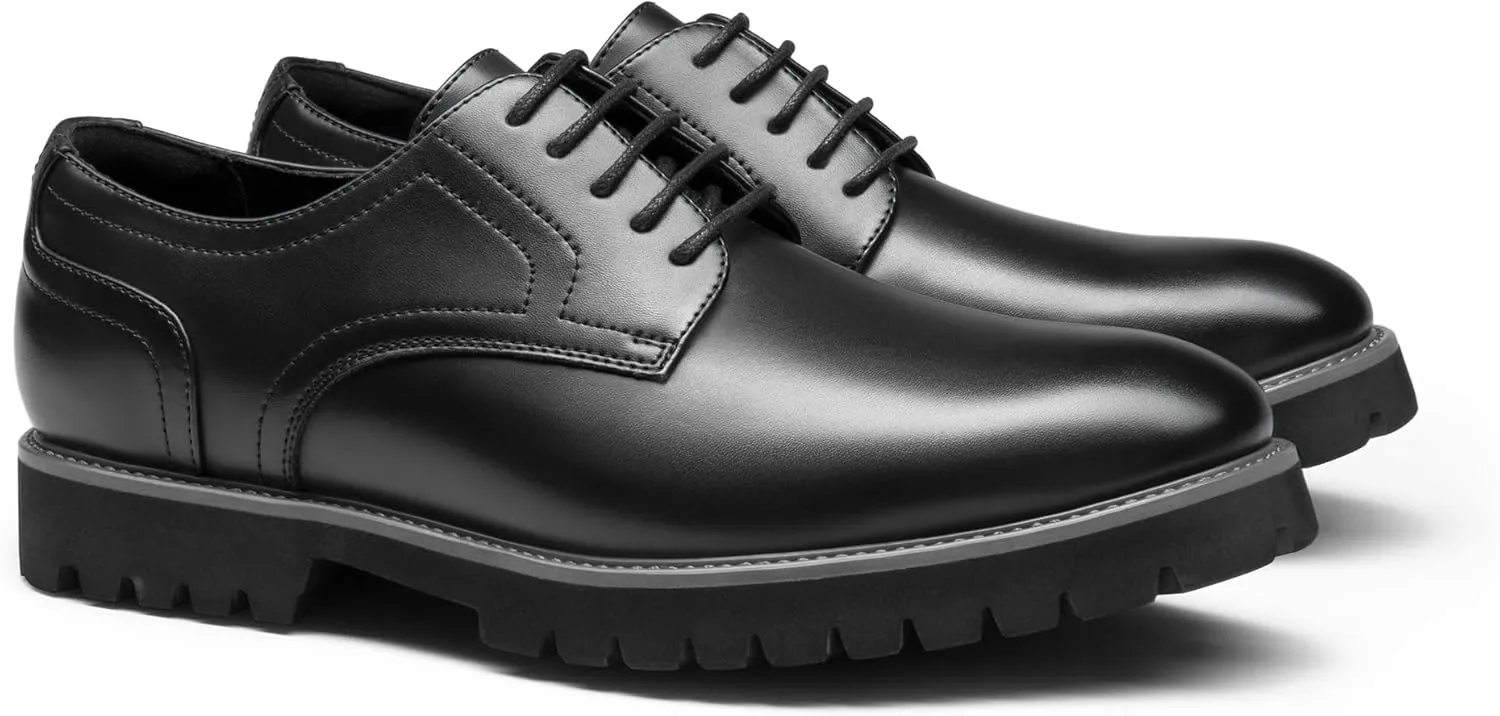 Bruno Marc Men's Dress Shoes Formal Classic Lace-up Oxfords