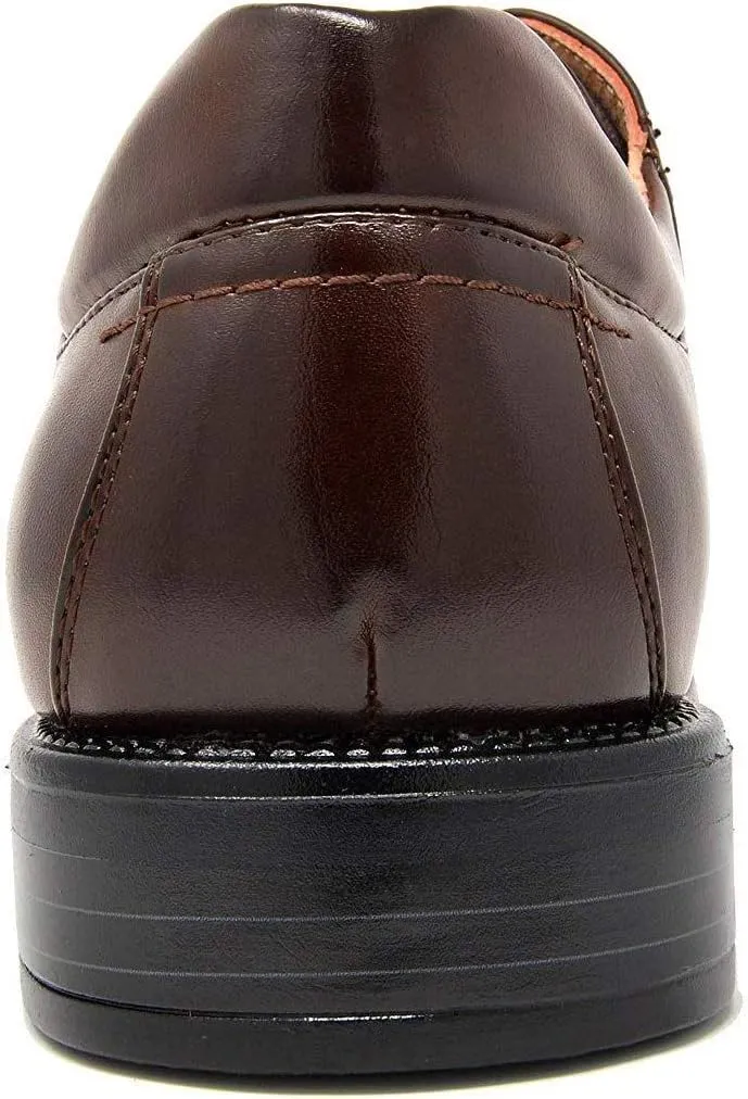 Bruno Marc Men's Square Toe Classic Business Dress Shoes