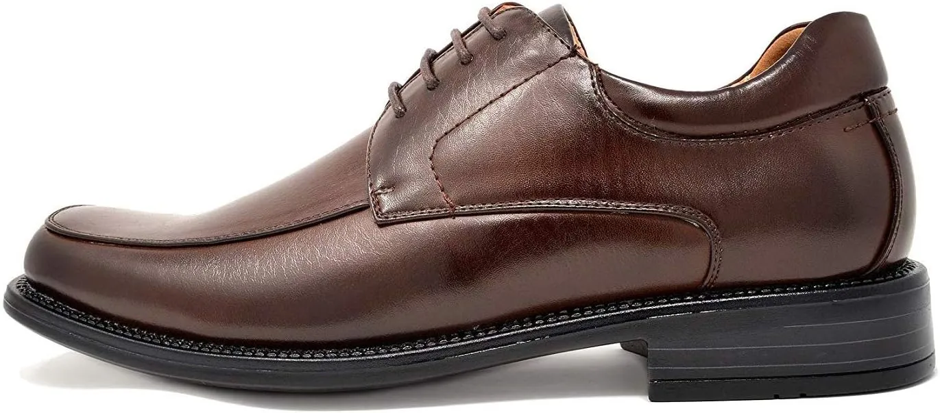 Bruno Marc Men's Square Toe Classic Business Dress Shoes