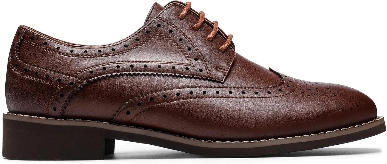 Bruno Marc Women's Classic Oxfords Lace Up Business Formal Wingtip Brogue Dress Shoes