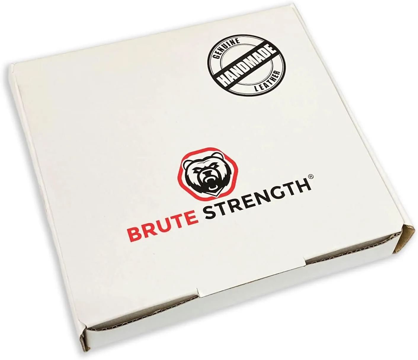 Brute Strength - Leather Stroller Hooks - Black 6X - Full Grain Leather - Mommy Hook - Stroller Clip - Bag Hook - Straps with Hooks - Carabiner Hook Clips