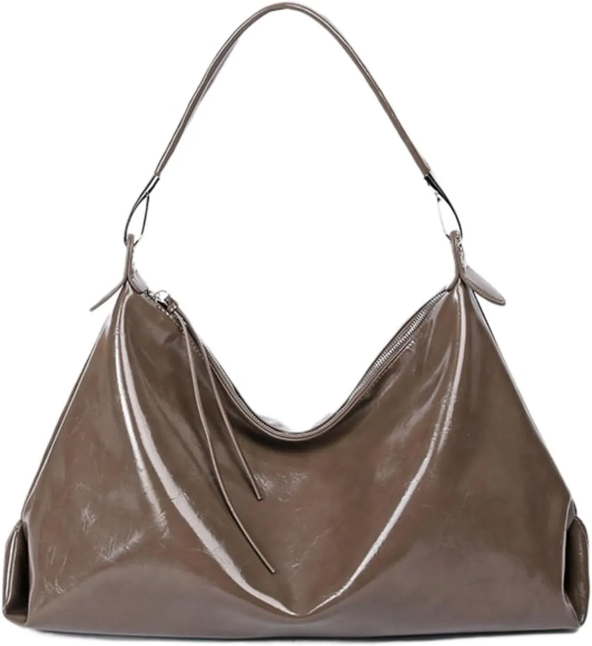 Burgundy Purse Large Tote Bags for Women Hobo Bag Vegan Leather Tote Bag Aesthetics Bag