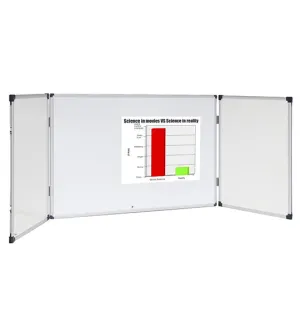 Cabinet Whiteboard - Folding Doors