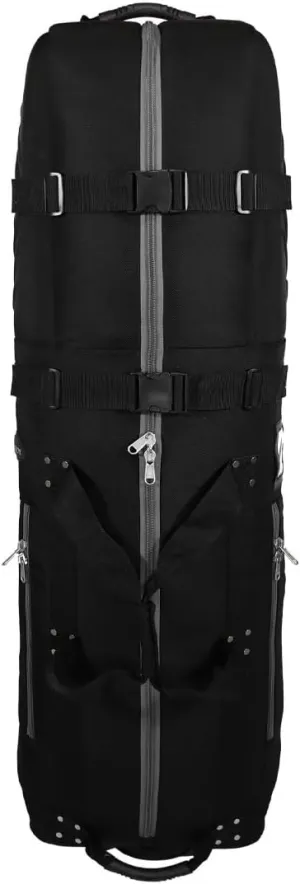 CaddyDaddy New First Class Premium Padded Golf Club Travel Cover with Wheels - Heavy Duty Golf Travel Bag for Airlines