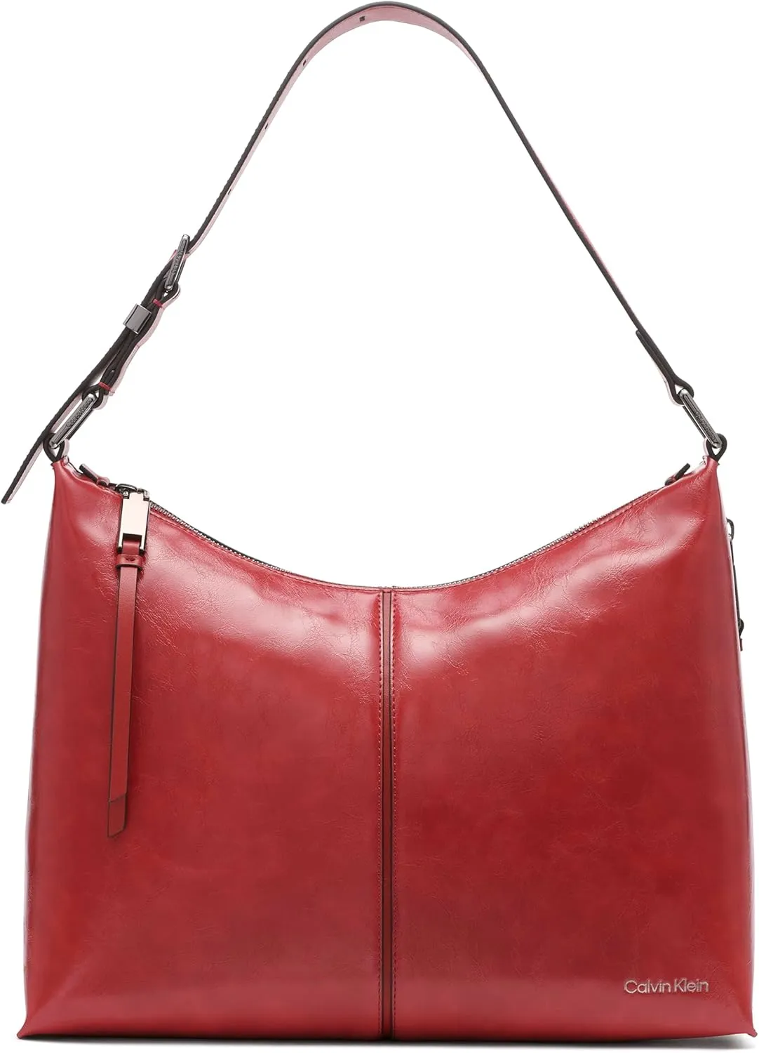 Calvin Klein Max Top Zip Hobo Shoulder Bag