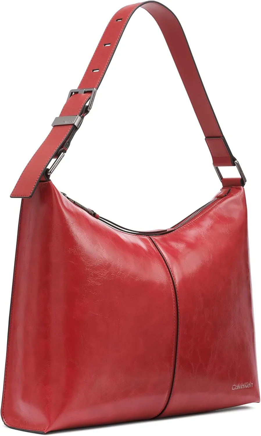 Calvin Klein Max Top Zip Hobo Shoulder Bag