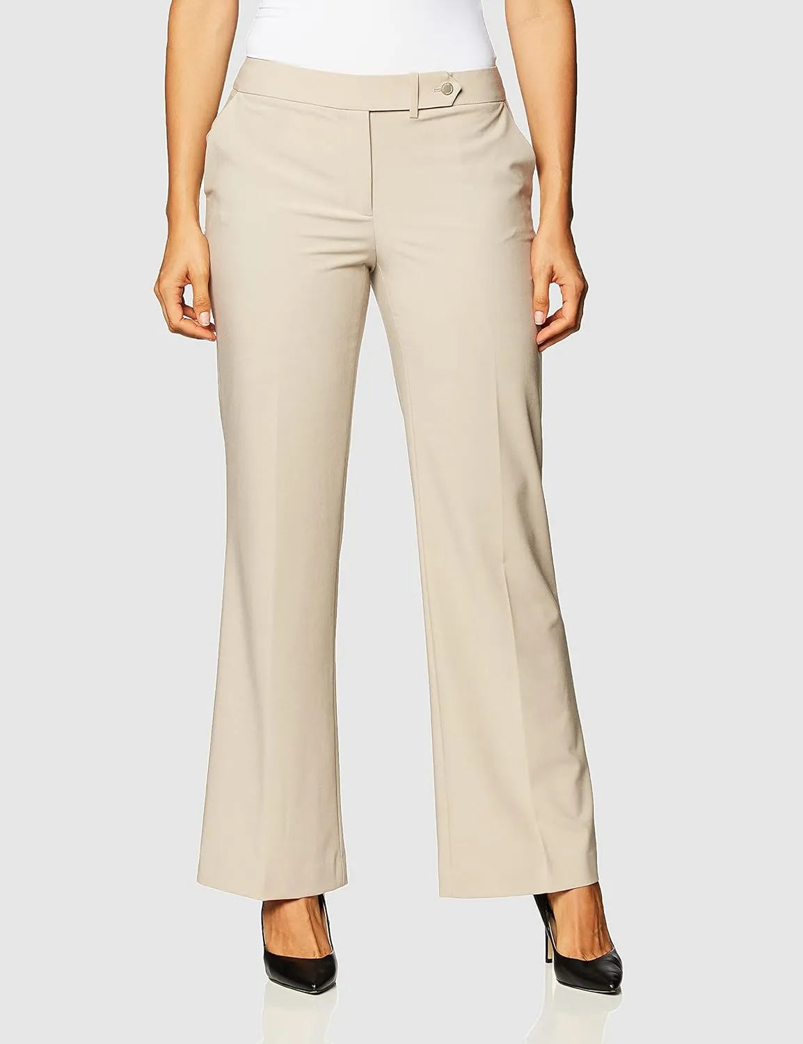 Calvin Klein Women's Straight-Leg Classic Business Casual Pants