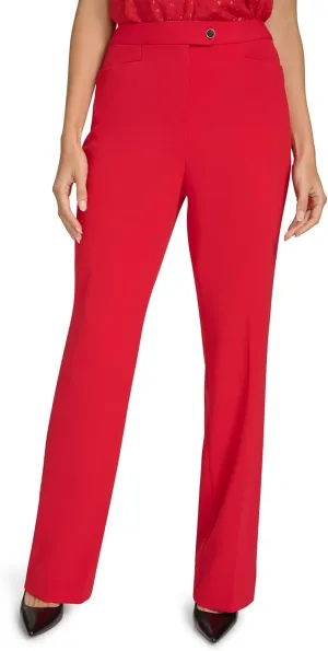 Calvin Klein Women's Straight-Leg Classic Business Casual Pants