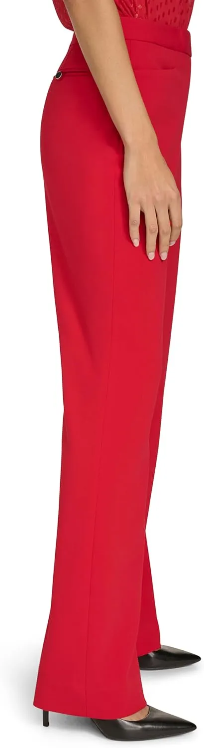 Calvin Klein Women's Straight-Leg Classic Business Casual Pants