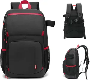 Camera Backpack Water-Resist Camera Bag Photography Backpack Large acity Camera Case with Tod Holder 15.6 Inch Lap Compartment for Women Men