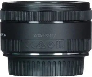 Canon EF 50mm f/1.8 STM Lens with PixiBytes Basic Bundle (Renewed)