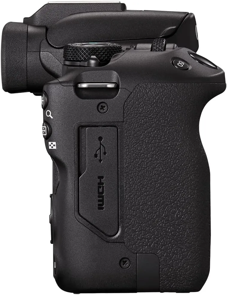 Canon EOS R50 Mirrorless Vlogging Camera (Body Only/Black), RF Mount, 24.2 MP, 4K Video, DIGIC X Image Processor, Subject Detection & Tracking, Compact, Smartphone Connection, Content Creator