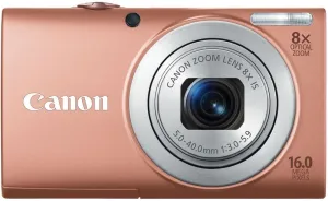 Canon PowerShot A4000 is 16.0 MP Digital Camera with 8X Optical Image Stabilized Zoom 28mm Wide-Angle Lens with 720p HD Video Recording and 3.0-Inch LCD (Pink)