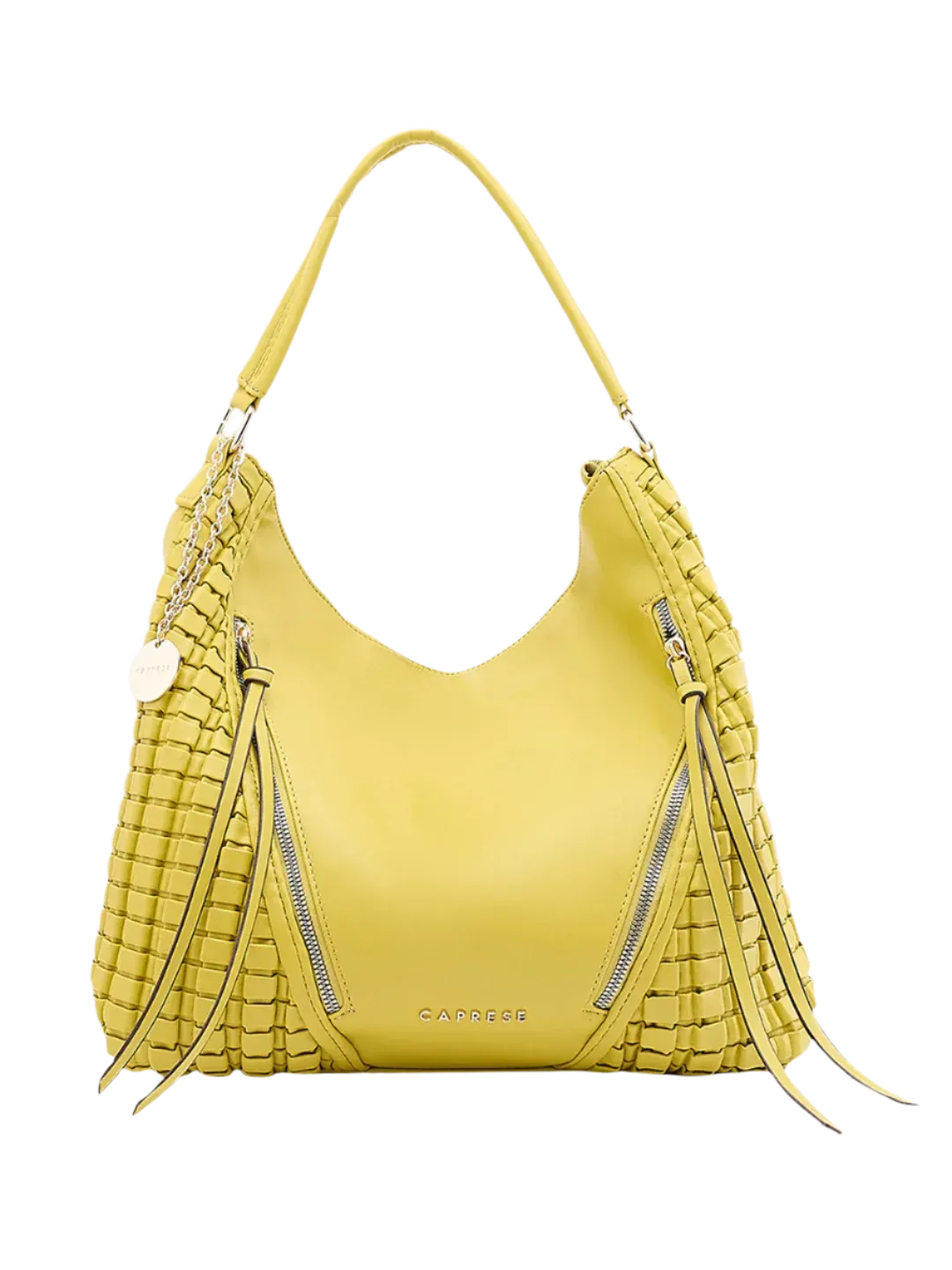 Caprese Havana Large Pastel Yellow Hobo Bag