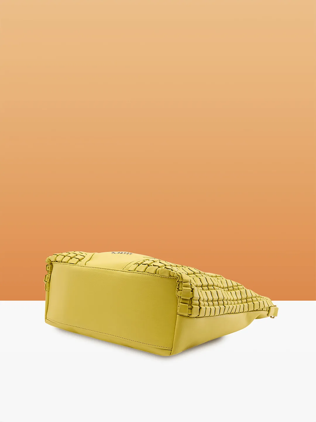 Caprese Havana Large Pastel Yellow Hobo Bag