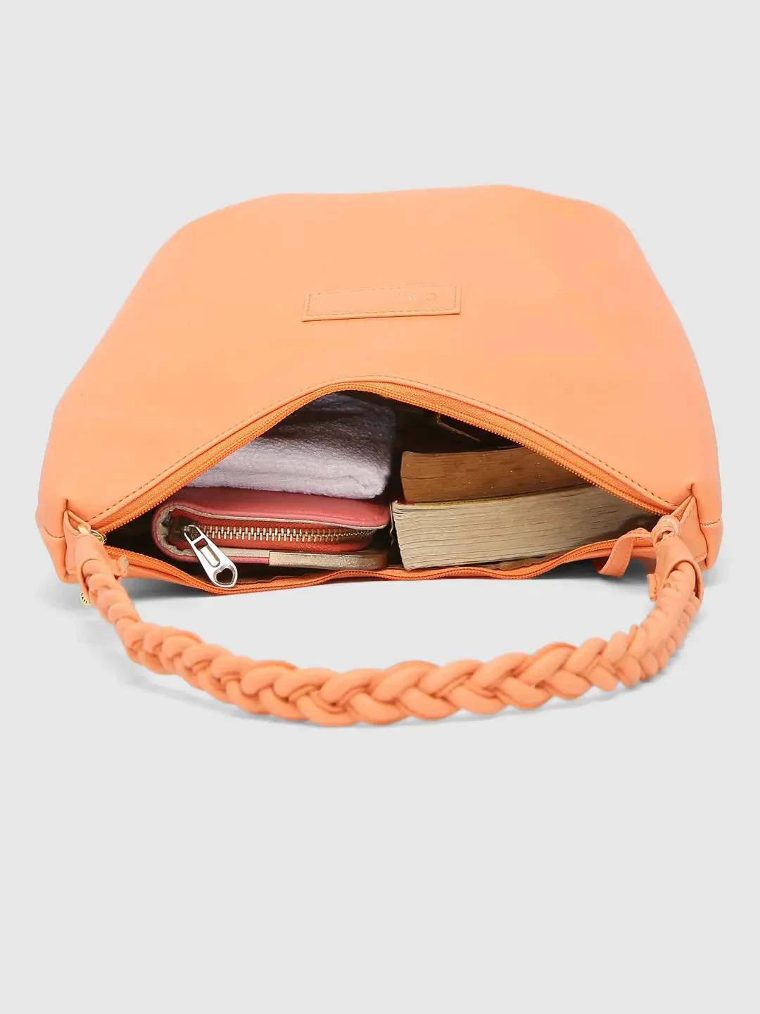 Caprese Margate Small Coral Hobo Bag