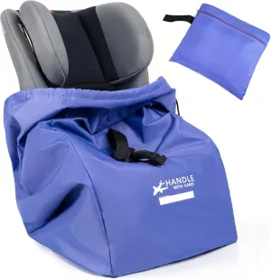 Car Seat Travel Bag for Airplane - Fits Infant Car Seats, Convertible Car Seats, Booster Seats, Car Seat Bases - for Worry-Saving, Effortless and Safe Travel