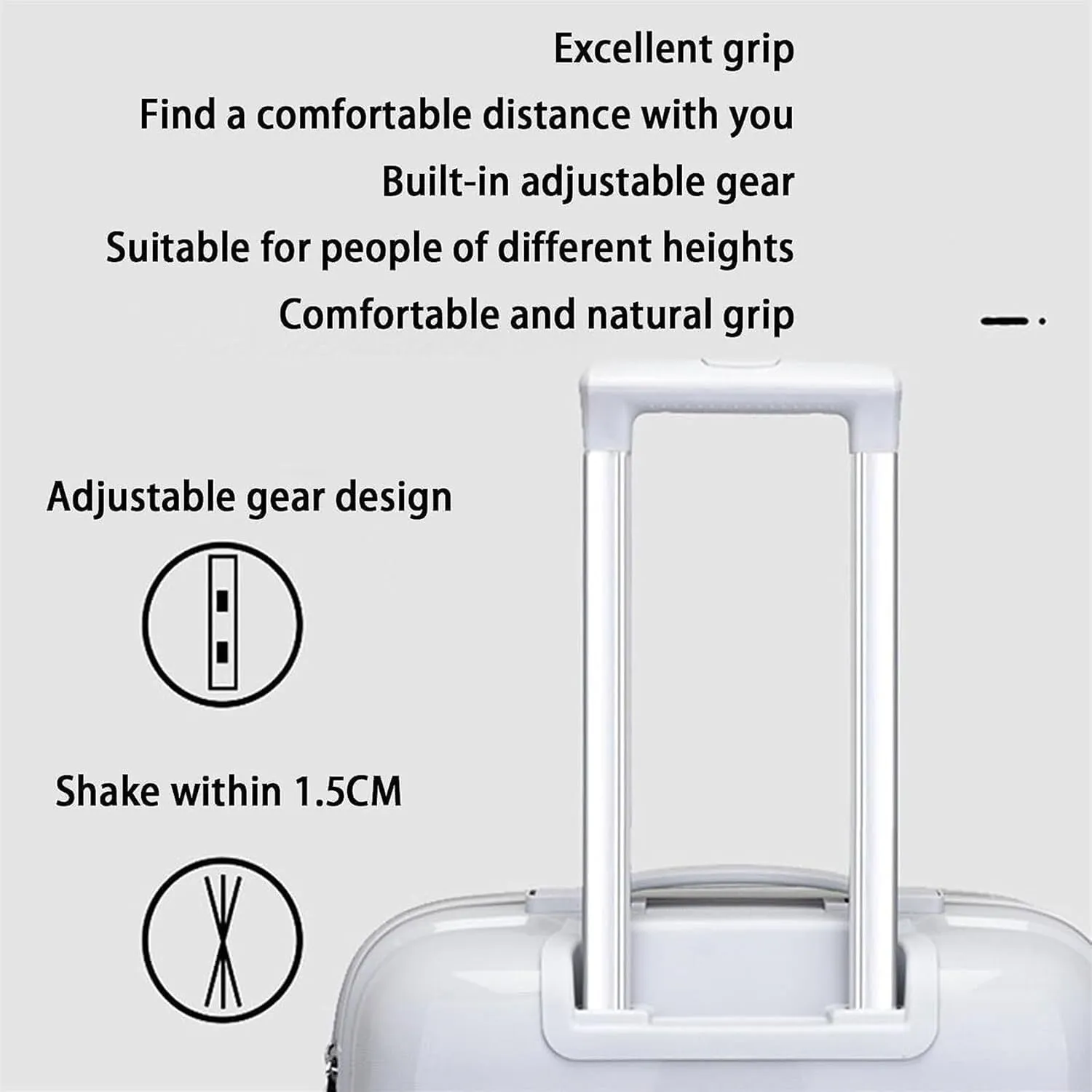 Carry On Luggages Suitcase Luggage Sets 3 Piece Suitcases with Wheels, Expandable and Travel Lightweight Luggage Suitcases (F-20 24 28 in